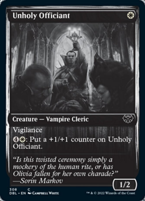 Unholy Officiant  - Inverted (Foil)