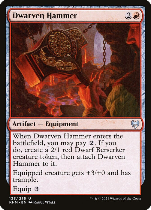 Dwarven Hammer  (Foil)