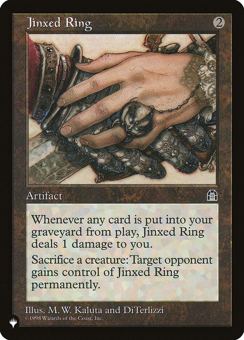 Jinxed Ring - Retro Frame