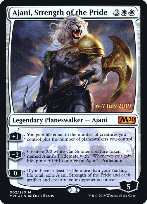 Ajani, Strength of the Pride  (Foil)