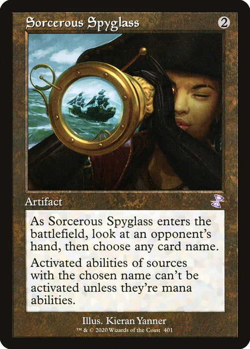 Sorcerous Spyglass - Retro Frame