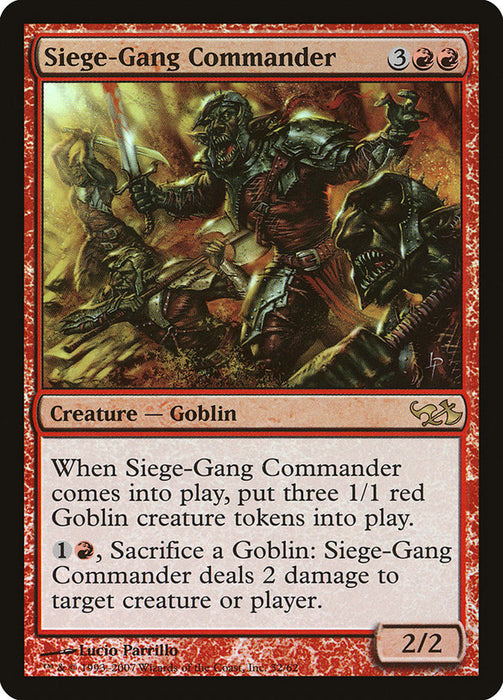 Siege-Gang Commander  (Foil)