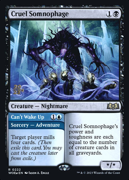 Cruel Somnophage // Can't Wake Up (Foil)
