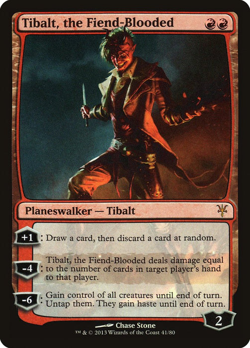 Tibalt, the Fiend-Blooded  (Foil)