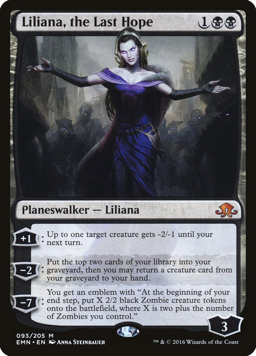 Liliana, the Last Hope  (Foil)