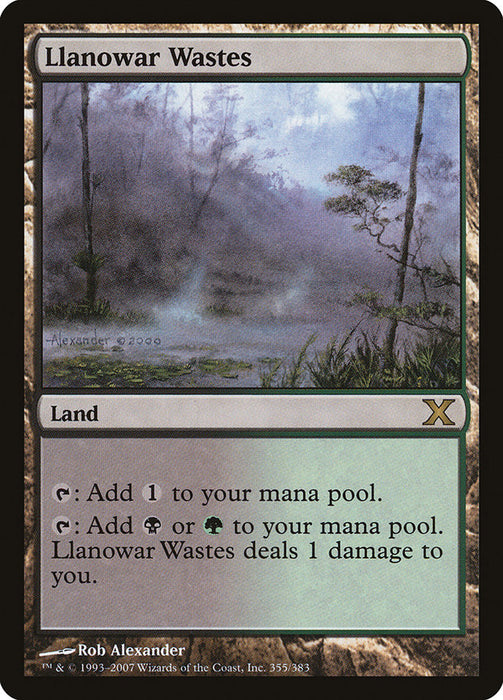 Llanowar Wastes  (Foil)