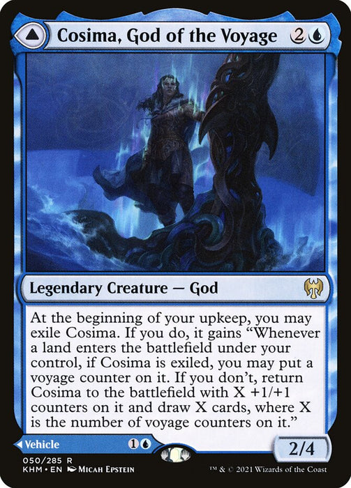 Cosima, God of the Voyage // The Omenkeel  - Legendary (Foil)