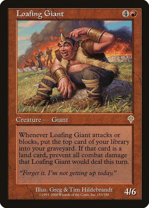Loafing Giant  (Foil)