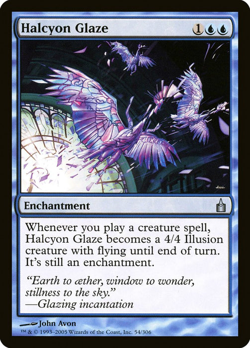 Halcyon Glaze  (Foil)