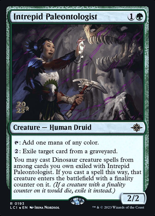 Intrepid Paleontologist (Foil)