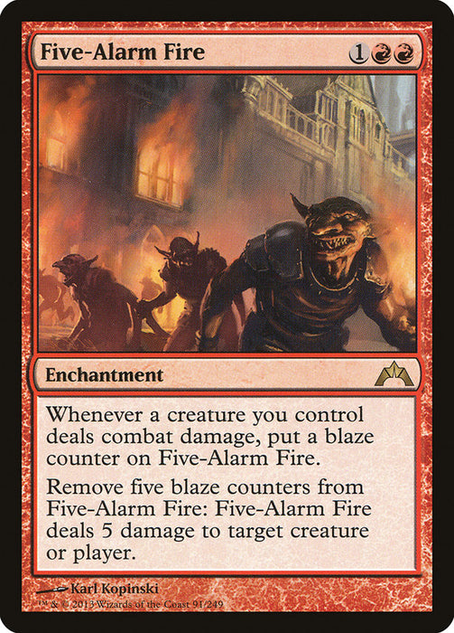 Five-Alarm Fire  (Foil)