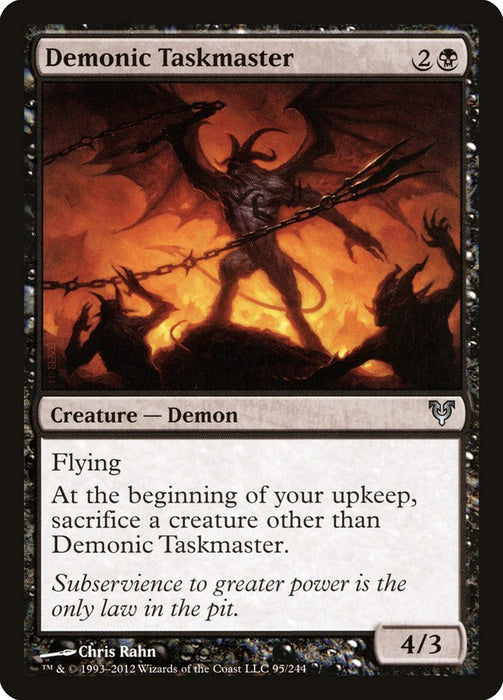 Demonic Taskmaster  (Foil)