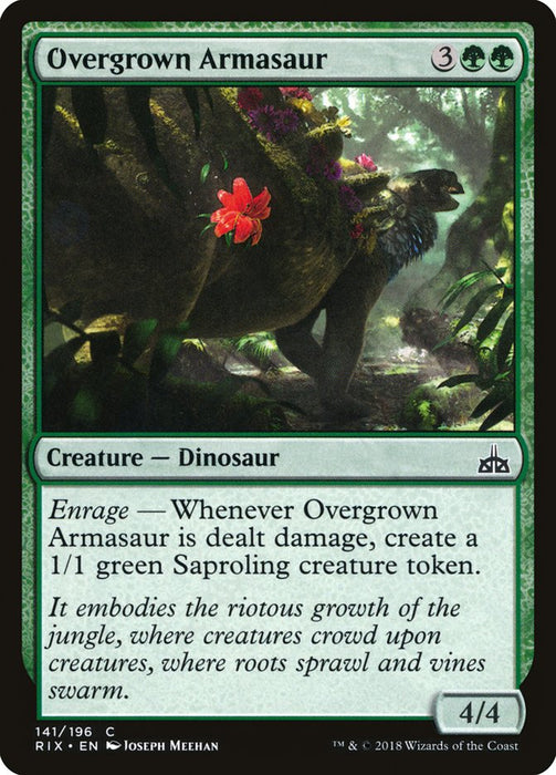 Overgrown Armasaur  (Foil)