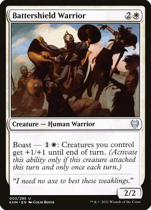 Battershield Warrior  (Foil)