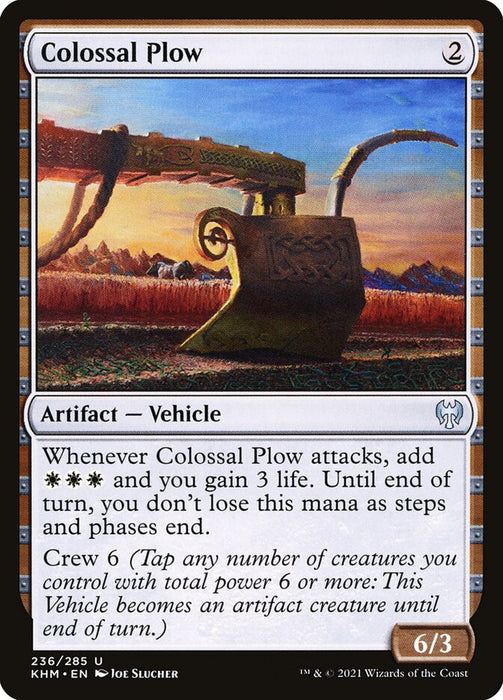 Colossal Plow  (Foil)