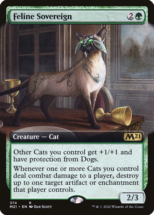 Feline Sovereign  - Extended Art