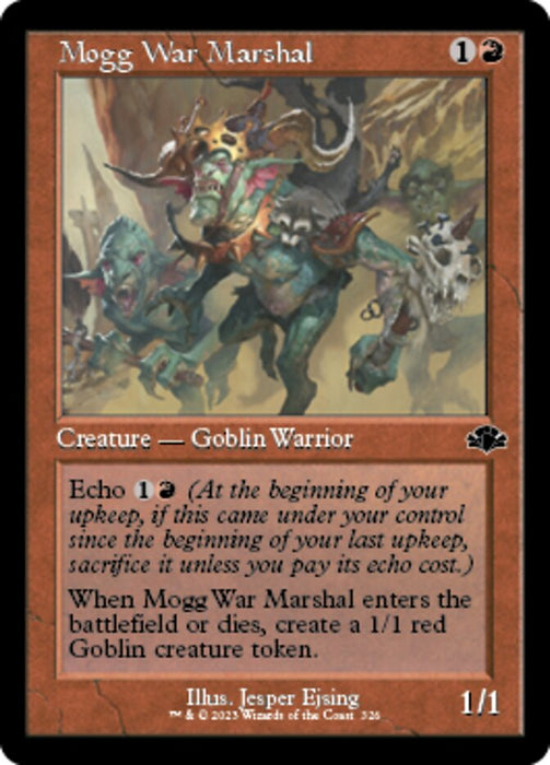 Mogg War Marshal - Retro Frame (Foil)