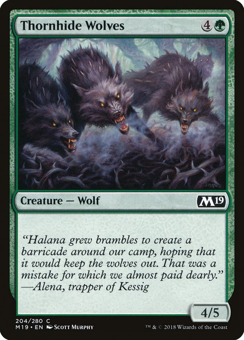 Thornhide Wolves  (Foil)