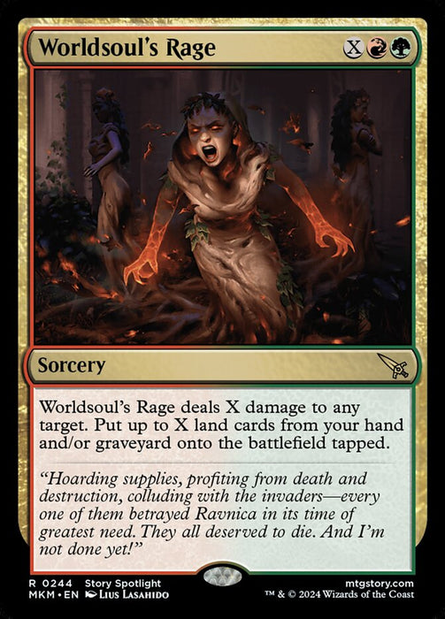 Worldsoul's Rage (Foil)