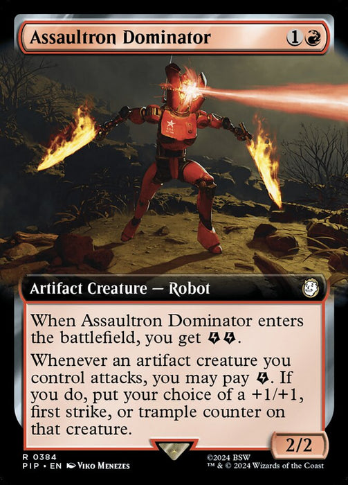 Assaultron Dominator - Extended Art (Foil)