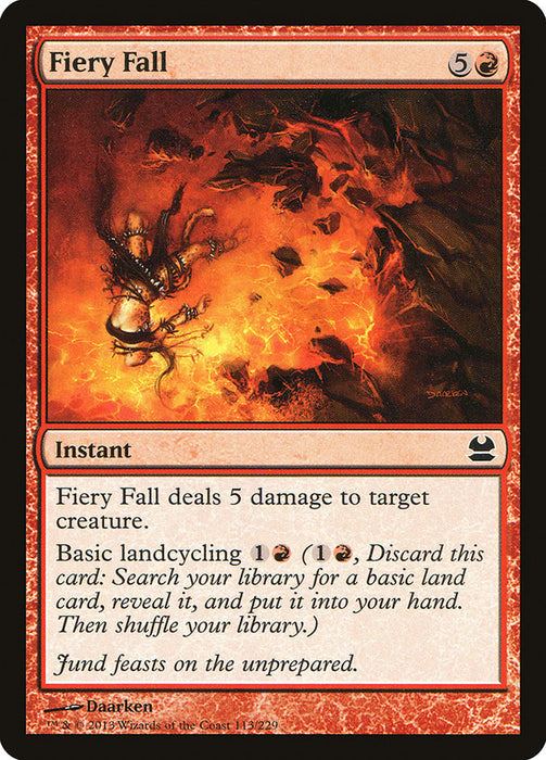 Fiery Fall  (Foil)