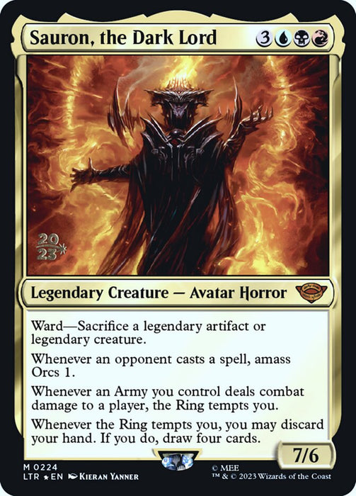 Sauron, the Dark Lord - Legendary (Foil)