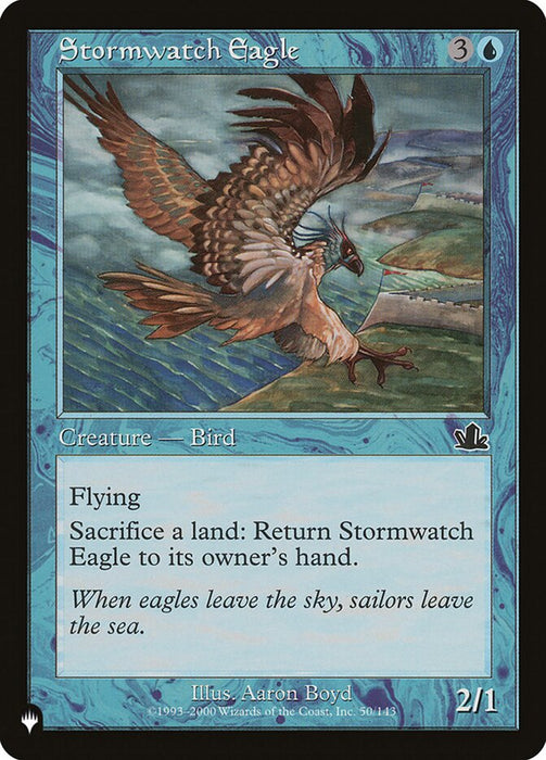 Stormwatch Eagle - Retro Frame