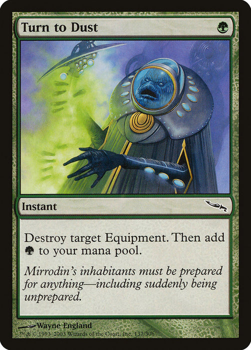 Turn to Dust  (Foil)