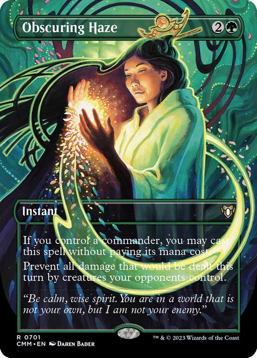 Obscuring Haze - Borderless - Inverted (Foil)