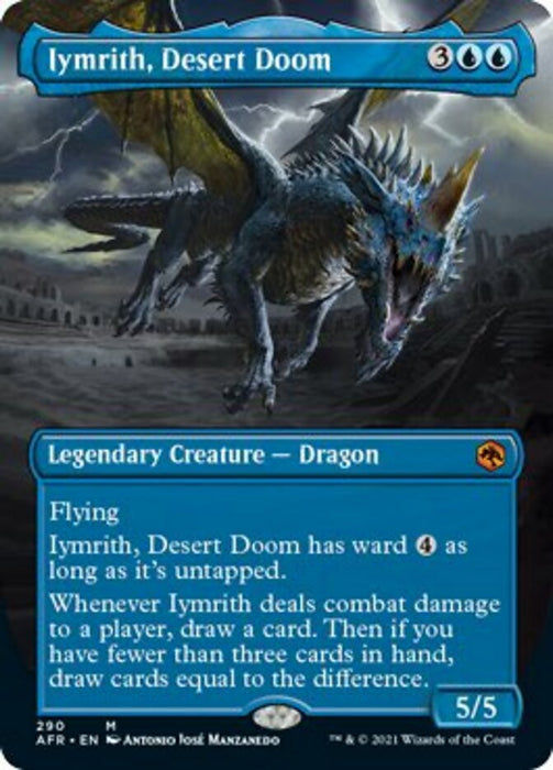 Iymrith, Desert Doom - Borderless  - Legendary