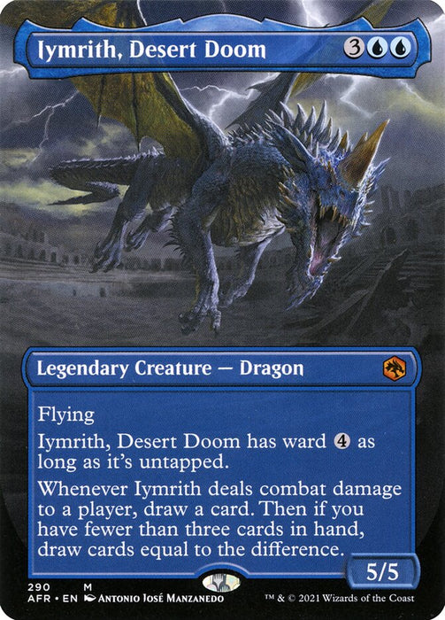 Iymrith, Desert Doom - Borderless  - Legendary (Foil)