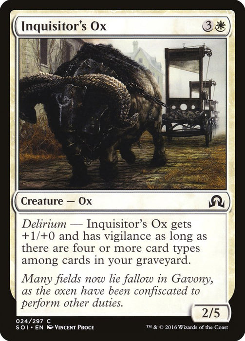 Inquisitor's Ox  (Foil)