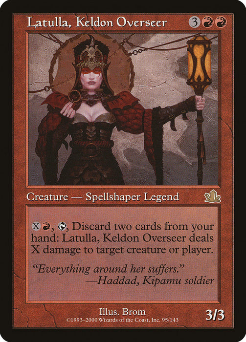 Latulla, Keldon Overseer  (Foil)