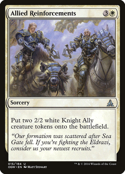 Allied Reinforcements  (Foil)