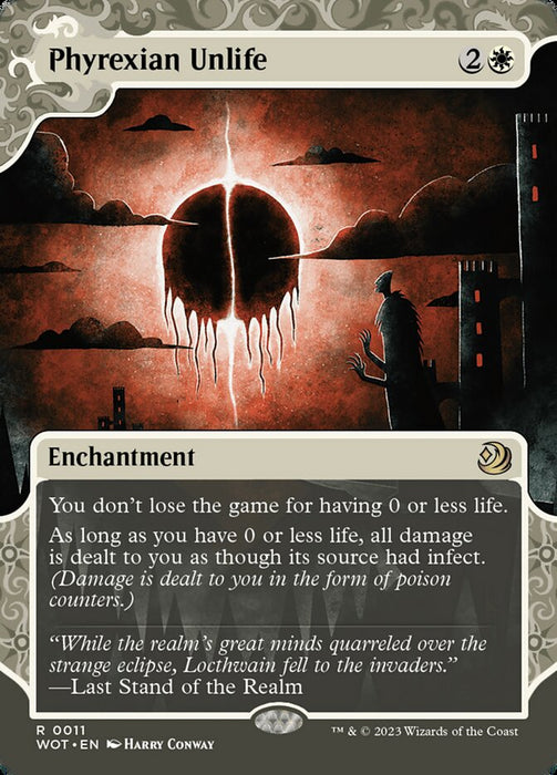 Phyrexian Unlife - Borderless - Showcase (Foil)