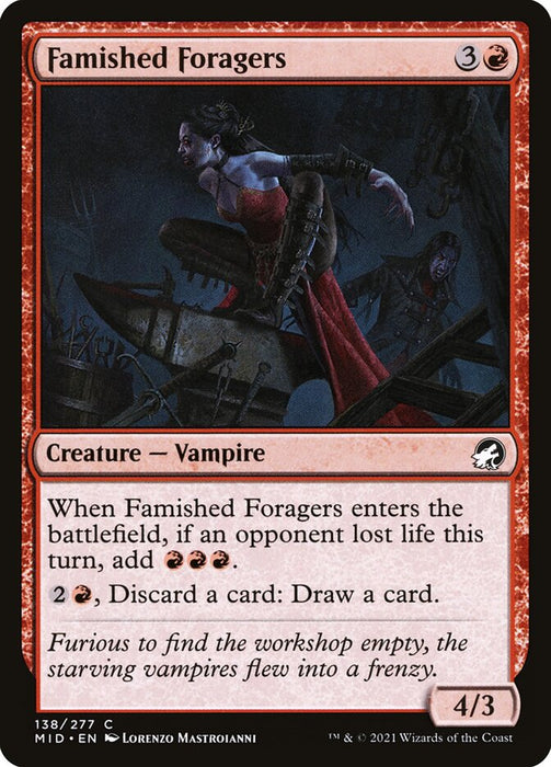 Famished Foragers  (Foil)