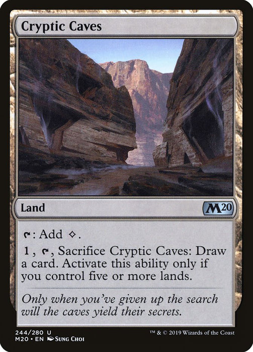 Cryptic Caves  (Foil)