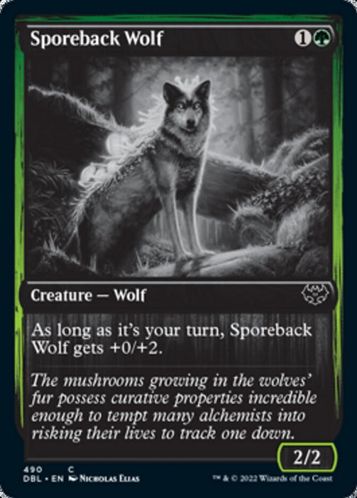 Sporeback Wolf  - Inverted