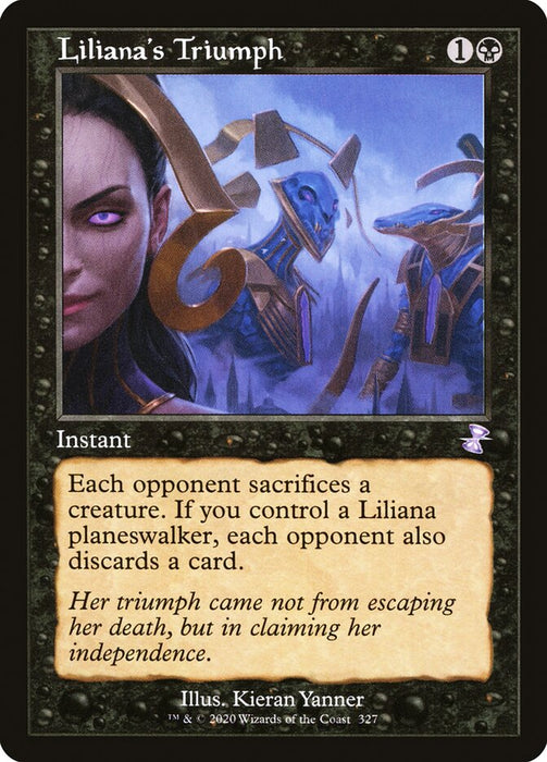 Liliana's Triumph - Retro Frame