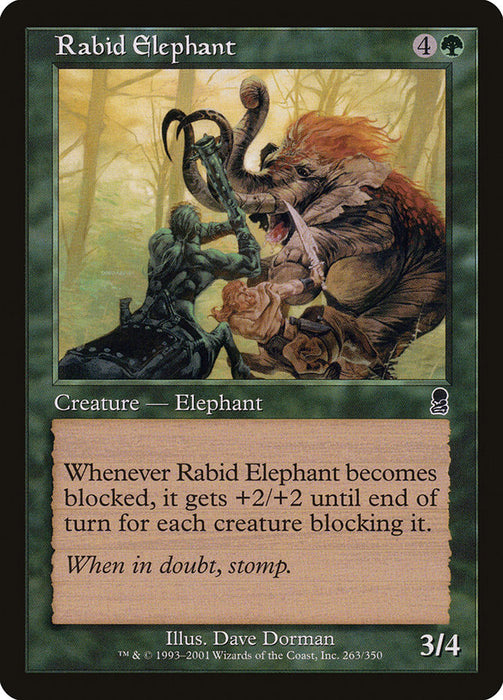 Rabid Elephant  (Foil)