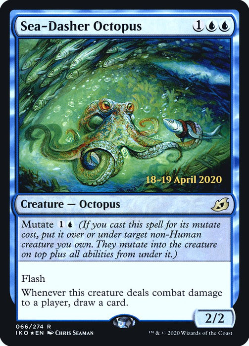Sea-Dasher Octopus  (Foil)