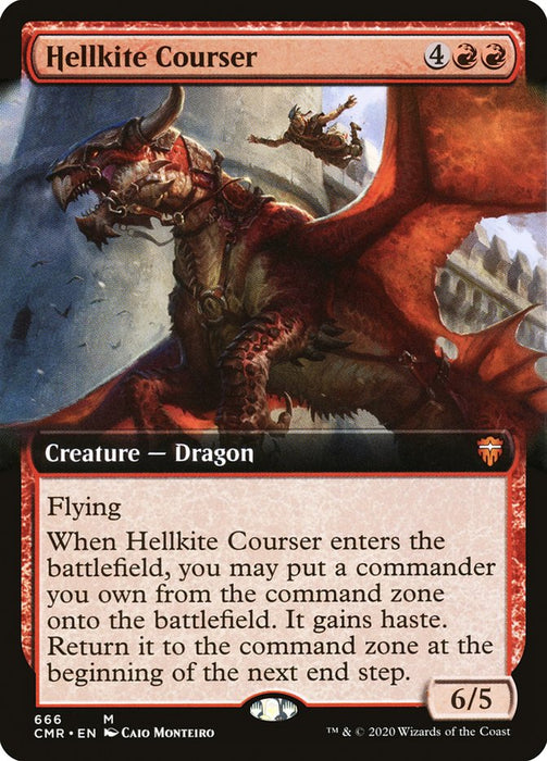 Hellkite Courser  - Extended Art
