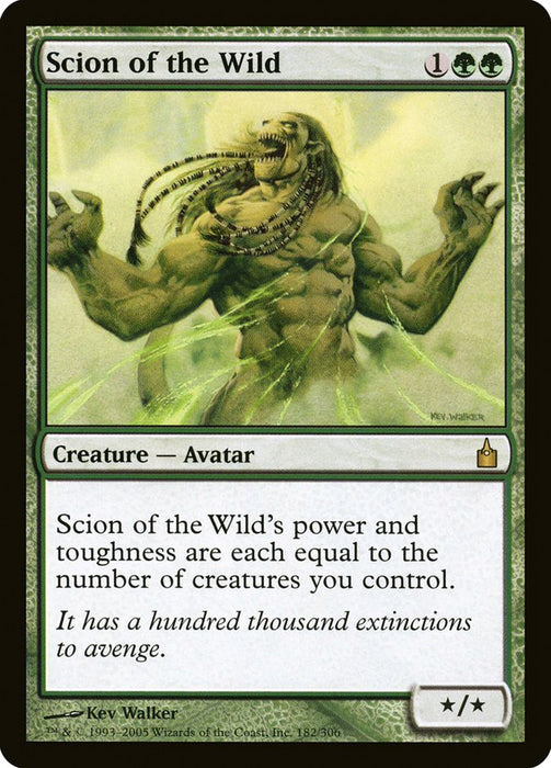 Scion of the Wild  (Foil)
