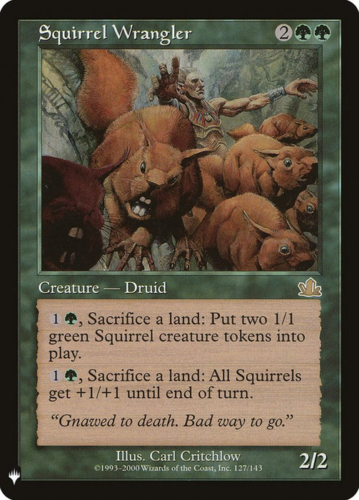 Squirrel Wrangler - Retro Frame