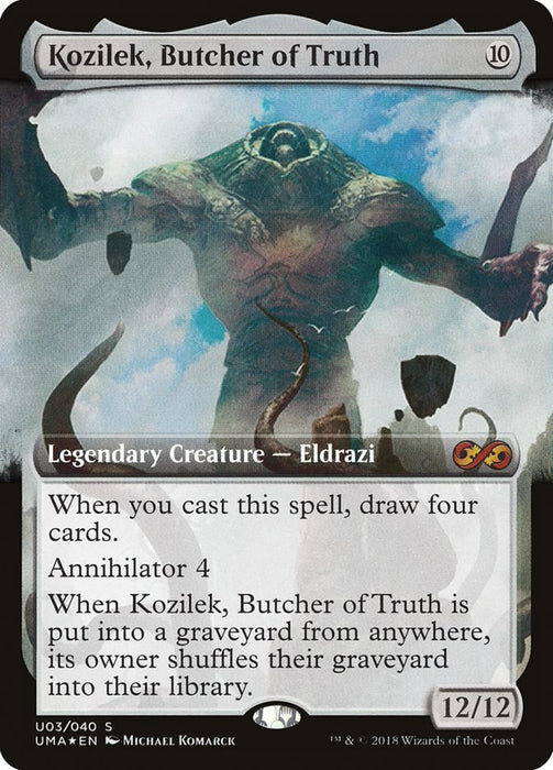 Kozilek, Butcher of Truth  - Extended Art - Legendary (Foil)