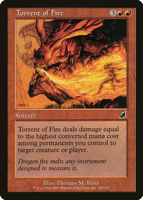 Torrent of Fire  (Foil)