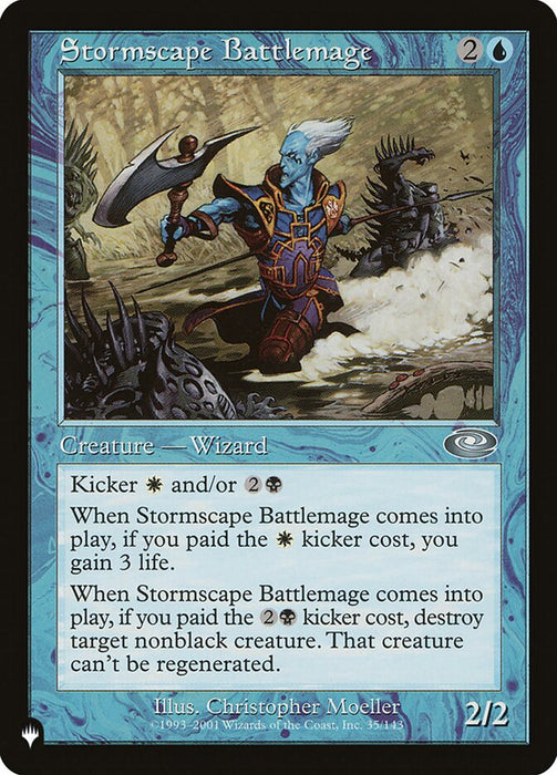 Stormscape Battlemage - Retro Frame