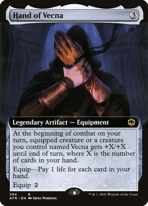 Hand of Vecna  - Legendary - Extended Art (Foil)