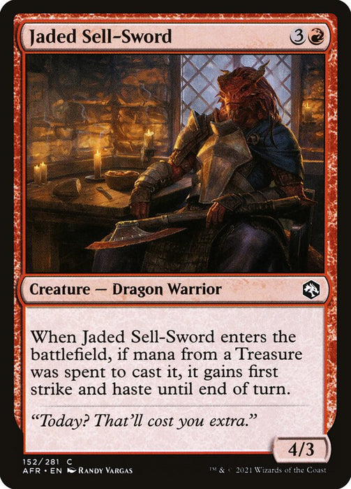 Jaded Sell-Sword  (Foil)
