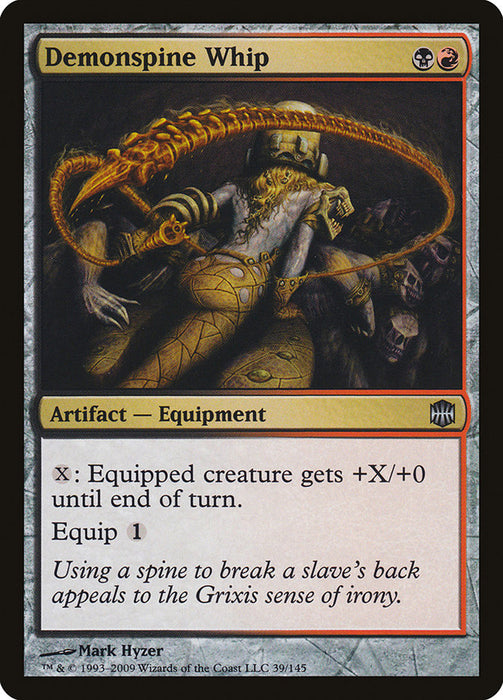 Demonspine Whip  (Foil)